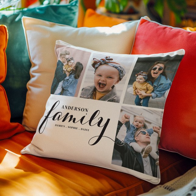 Stylish 4 Photo Cushion (Creator Uploaded)