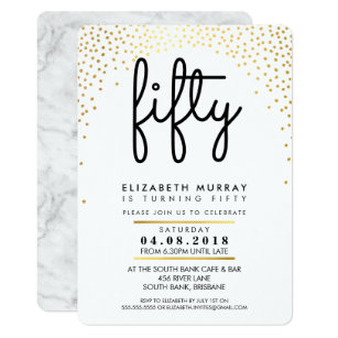 50th birthday invitations announcements