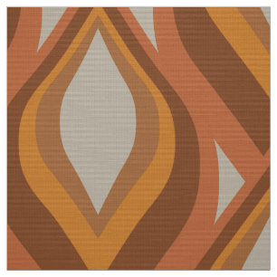 stylish 60s  70s retro mod fabric