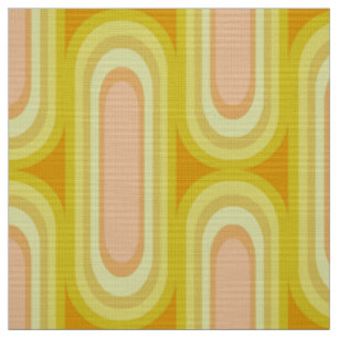 stylish 70s retro mod fabric