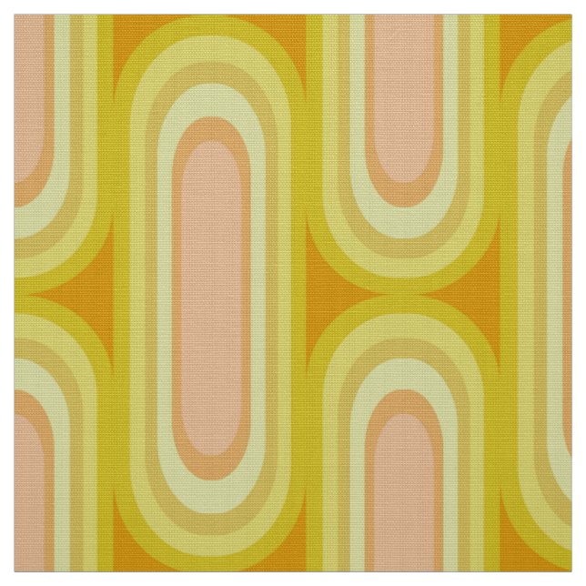 stylish  70s retro mod fabric (Swatch)