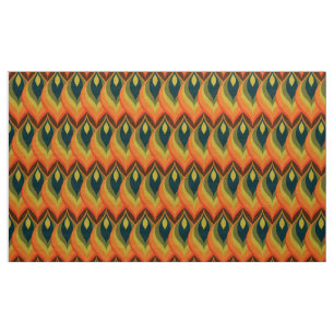 stylish 70s retro mod fabric