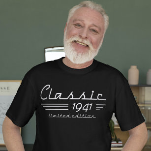 Stylish 83rd Birthday Auto Owner, Classic 1941 T-Shirt