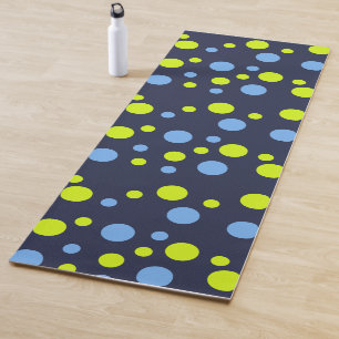 Stylish Abstract Art Positive Vibe Circle Yoga Mat