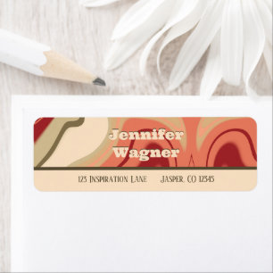 Stylish Abstract Colourful Modern Swirl Inspirivit