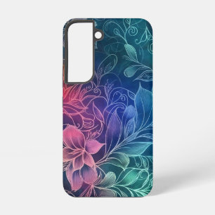 Stylish Abstract Floral - Elegant Botantical Samsung Galaxy Case