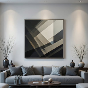 Stylish Abstract Modern Decor Poster