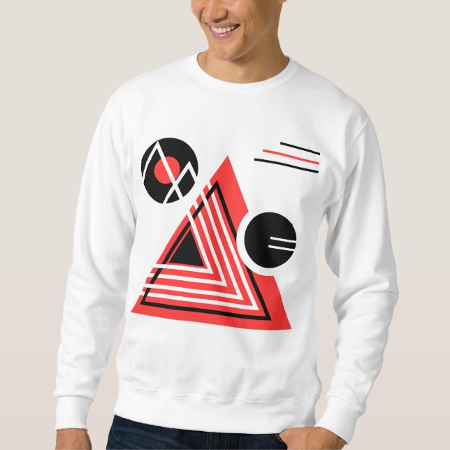 Stylish Abstract Print Shirt (Front)