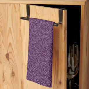 Stylish Abstract Wine Art Kitchen Towels