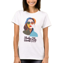 Stylish Abstract Woman Portrait