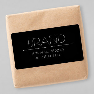 Stylish Address, Slogan or other text