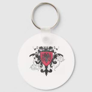 Stylish Albania Key Ring