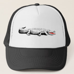 Stylish Alligator Trucker Hat
