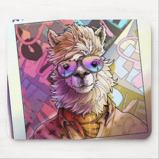 Stylish Alpaca Mouse Mat