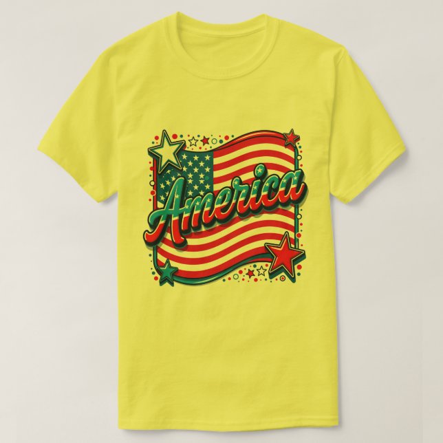 Stylish America T-Shirt (Design Front)