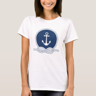 Stylish Anchor And Rope T-Shirt