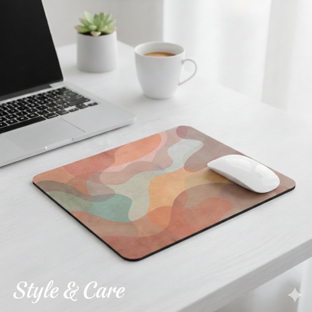 Stylish and Colourful Artistic Pattern Mouse Mat (Stylish and Colorful Artistic Pattern Mouse Pad)