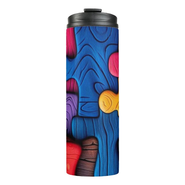 Stylish and Durable Thermal Tumbler | Createful (Front)