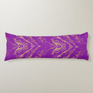Stylish and Elegent Golden Marble pattern Body Cushion