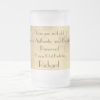 Stylish and humourous personalised 101st Birthday