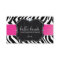 Stylish and Modern Zebra Print  Business Card