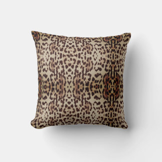 stylish animal print cushion