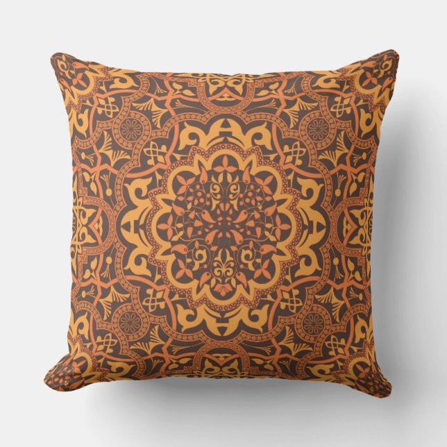 Stylish arabic ornament cushion (Front)