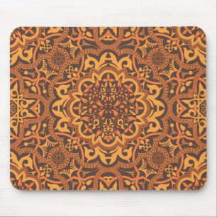 Stylish arabic ornament mouse mat