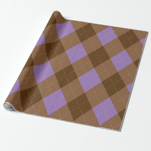 Stylish Argyle Wrapping Paper