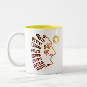 Stylish Art of Machupicchu Cusco Peru Mug