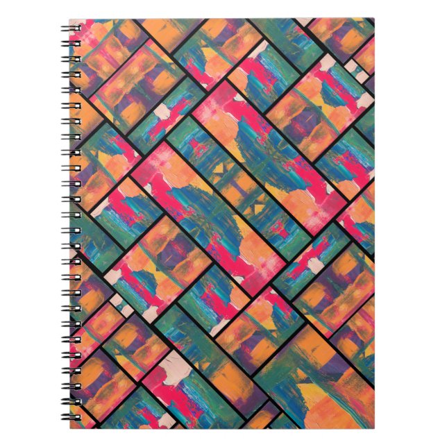 Stylish Art Paint Notebook (Front)