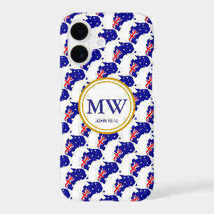 Stylish AUSTRALIA Abundant Life Monogram