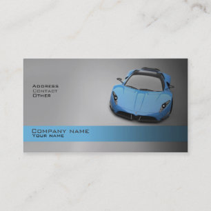 Stylish automotive business card