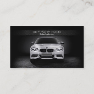 Stylish automotive business card