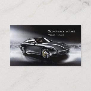 Stylish automotive business card