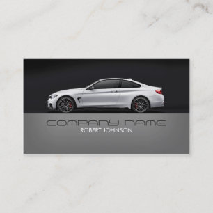 Stylish automotive business card
