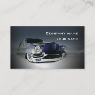 Stylish automotive business card