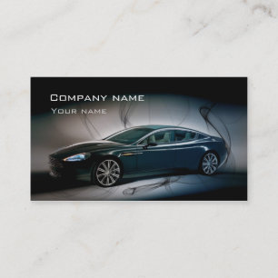 Stylish automotive business card