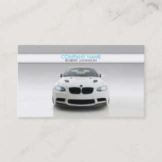 Stylish automotive business card