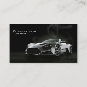 Stylish automotive business card