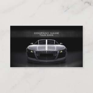 Stylish automotive business card