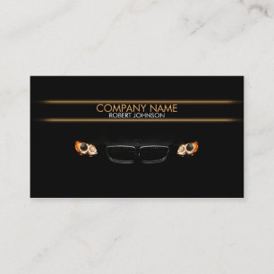 Stylish automotive business card