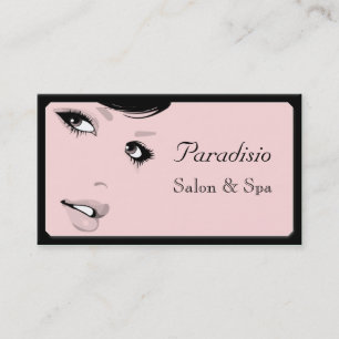 Stylish Beauty Salon and Spa Business Card