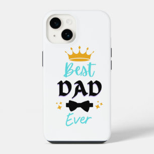 Stylish Best Dad Ever Gift 2025 iPhone 14 Case