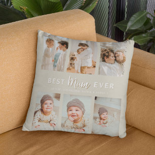 Stylish Best Mum Ever 6 Photo  Cushion