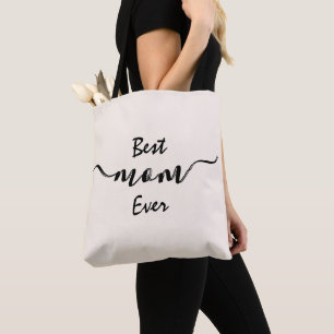 Stylish Best Mum Ever Tote Bag
