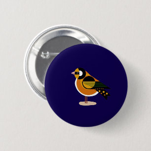 Stylish Bird Button – Elegant Feathered Accent