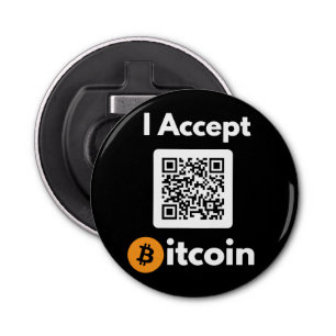 Stylish Bitcoin - Btc crypto  Bottle Opener