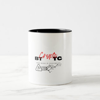 Stylish Bitcoin & Cryptocurrency Coffee Cup