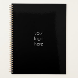 Stylish Black Modern Professional Business Logo Planner